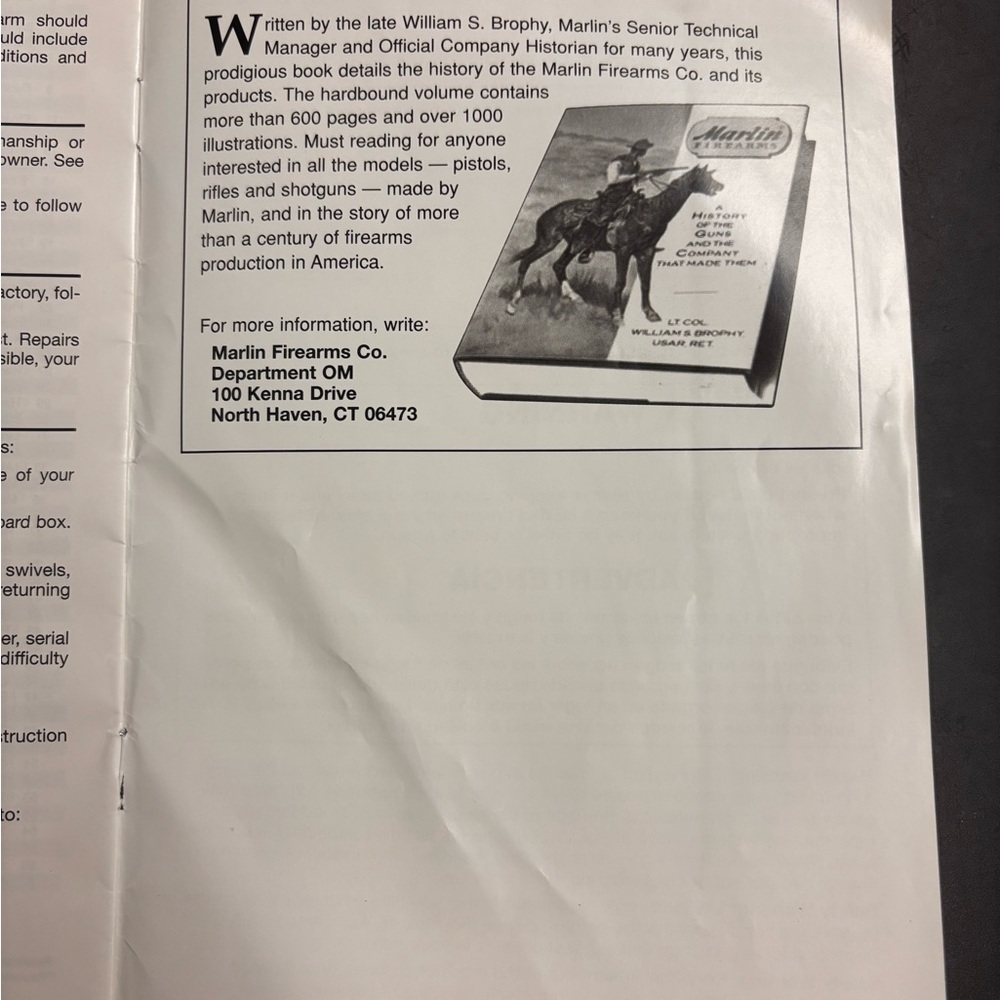 Marlin Self-Loading Rimfire Rifle Manual - Black - Picture 6 of 9